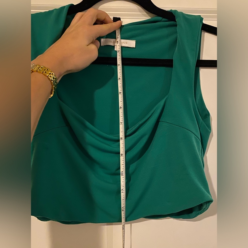 Beautiful Green Trendy Top